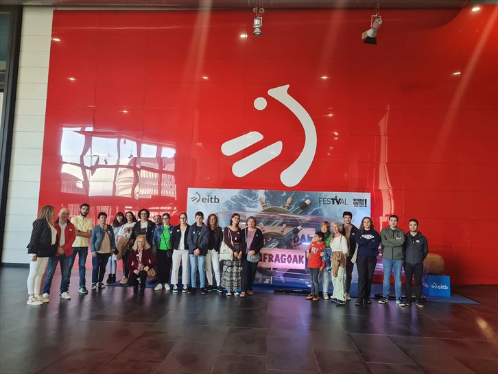 Visita de Open House 2022 a la sede EITB en Bilbao. Foto: EITB Media