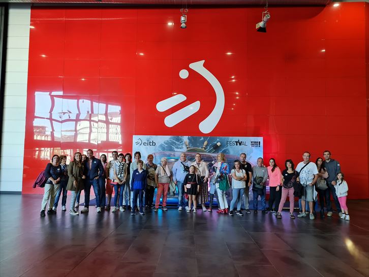 Visita de Open House 2022 a la sede EITB en Bilbao. Foto: EITB Media