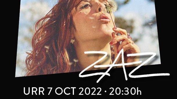 Este viernes, concierto gratuito de la cantante ZAZ en la plaza de Los Fueros