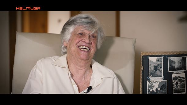 Maria Angeles Domenech, mendia pasioz bizi izan duen azkoitiarra 