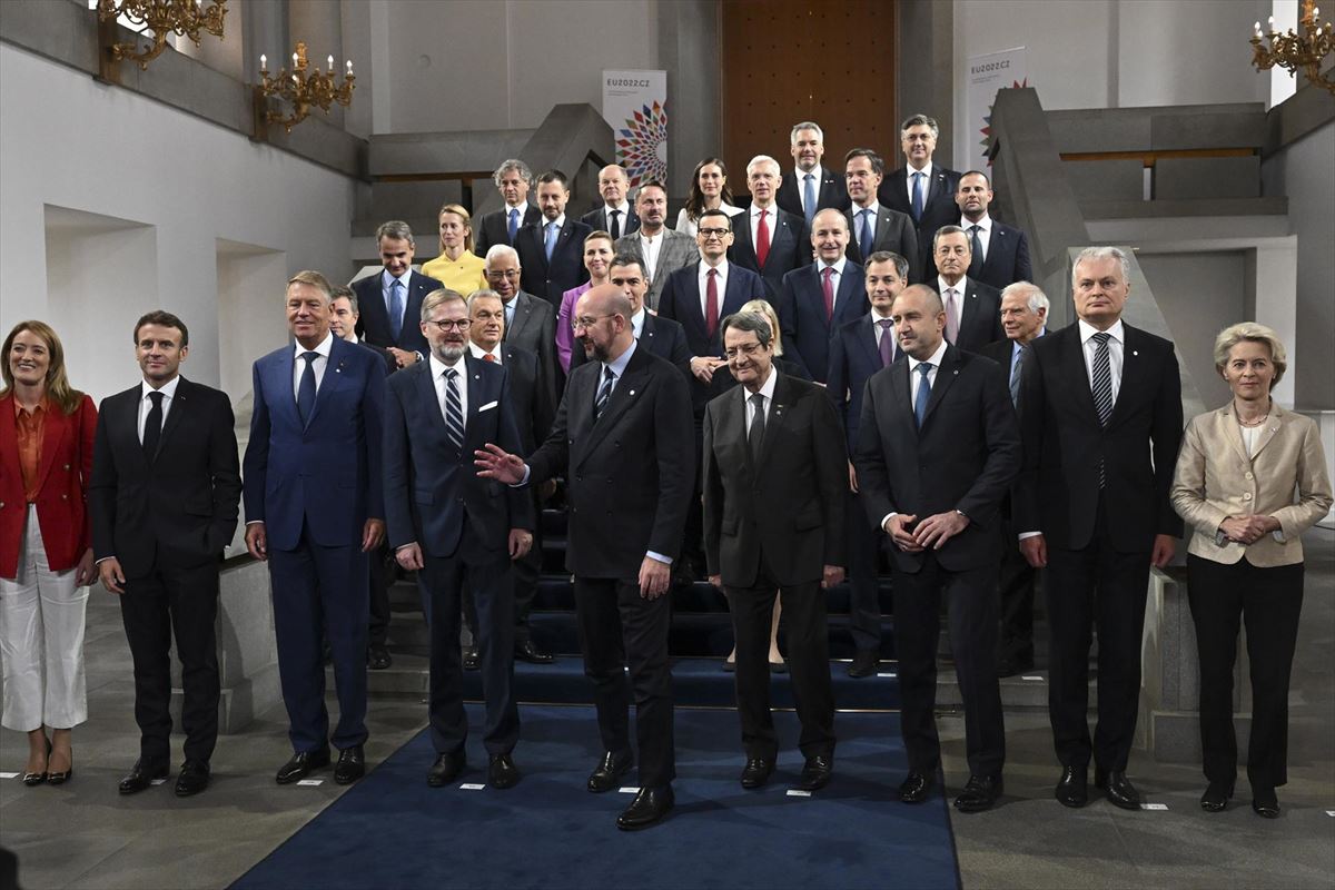 Los líderes de la UE se han reunido en Praga