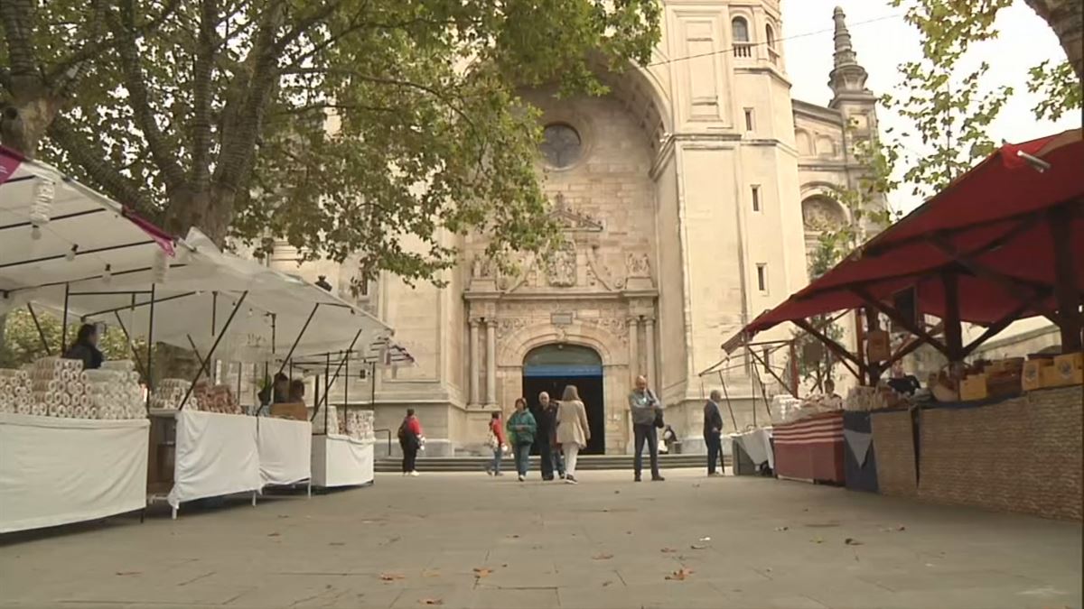 Basílica de Begoña. Imagen obtenida de un vídeo de EITB Media.