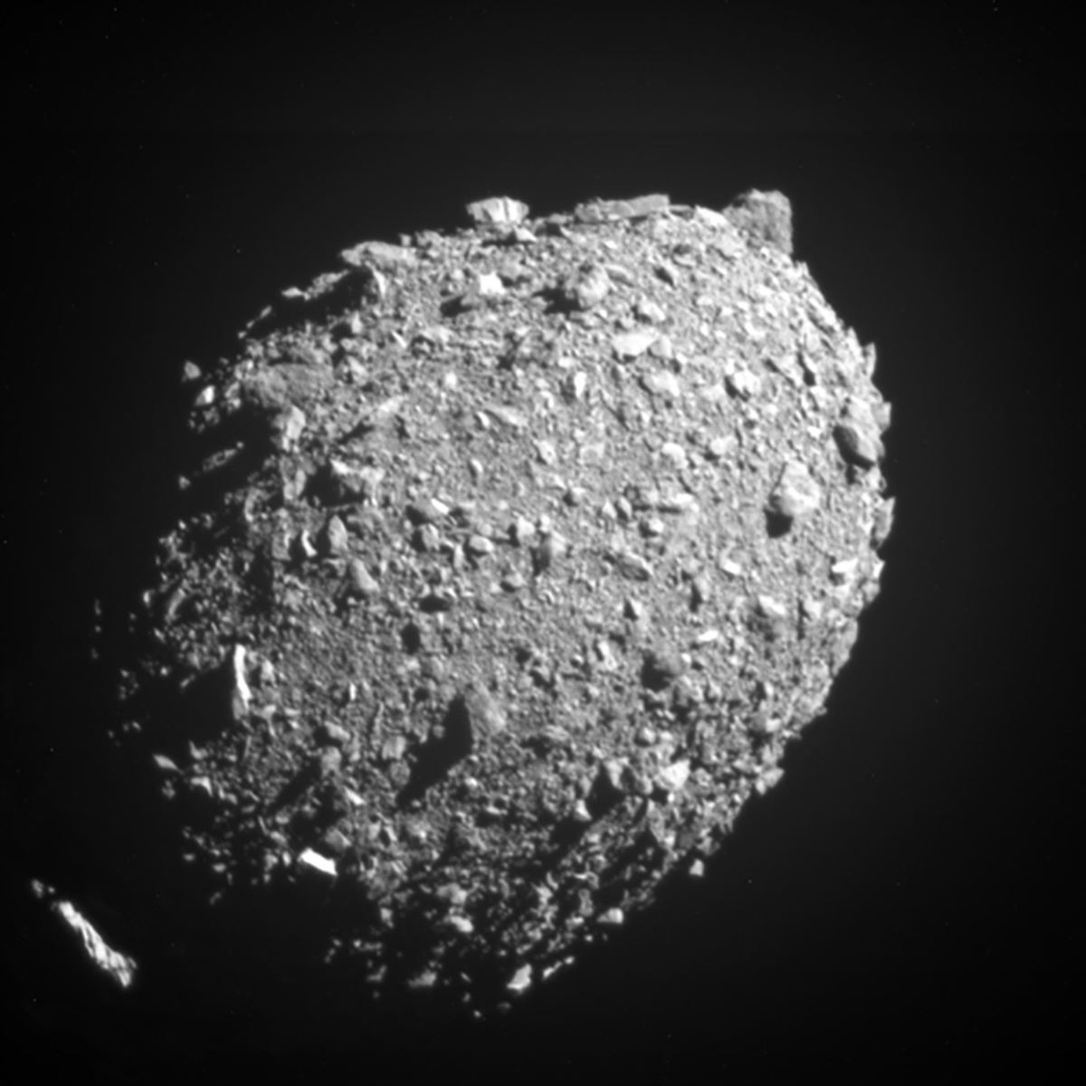 El asteroide Dimorphos. Imagen: EFE