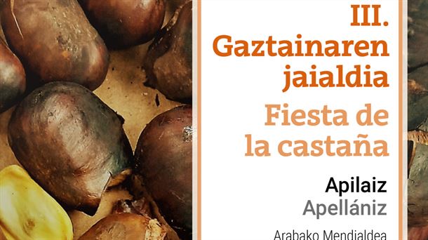 Apellániz retoma la Fiesta de la Castaña