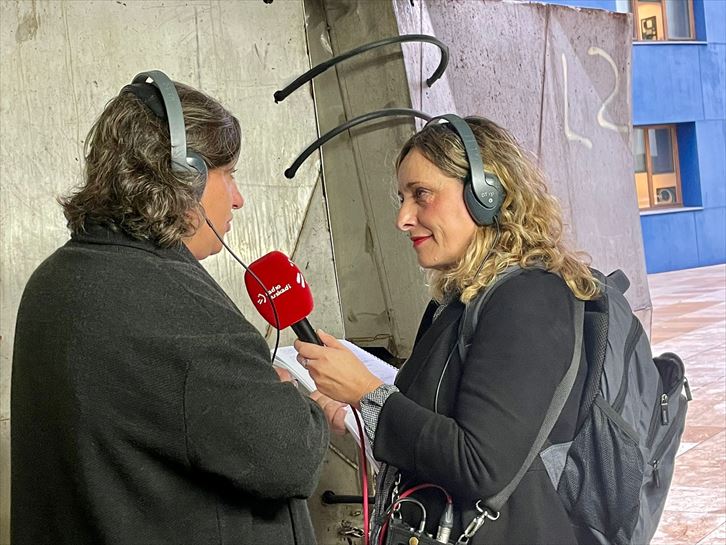 Ainhoa Sanz, coordinadora de conservación y restauración del museo