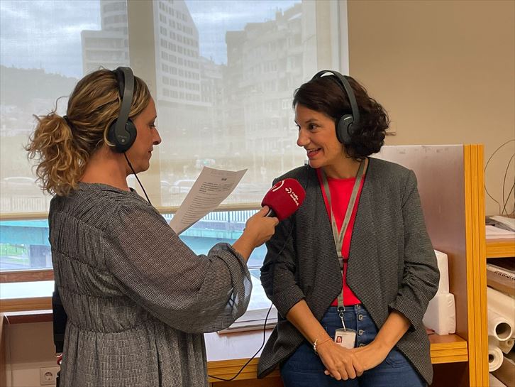 Aitziber Velasco, técnico de conservación