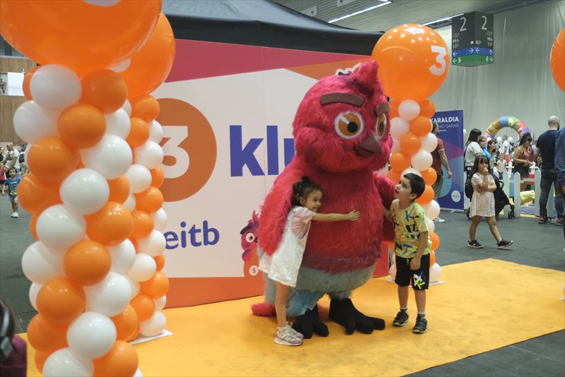 Fiesta BIZI EITB en el BEC, esta mañana. EITB Media.