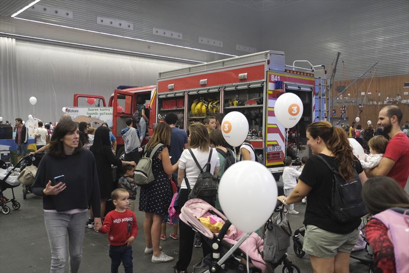 Fiesta BIZI EITB en el BEC, esta mañana. EITB Media.