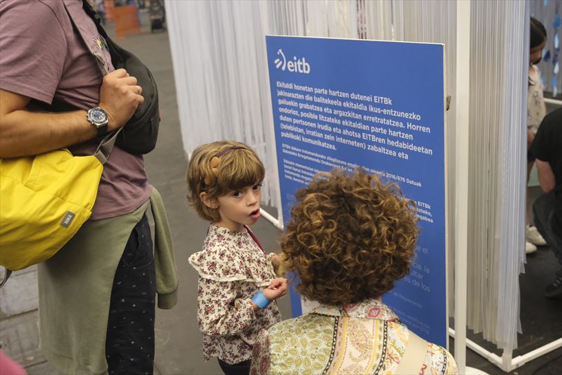 Fiesta BIZI EITB en el BEC, esta mañana. EITB Media.