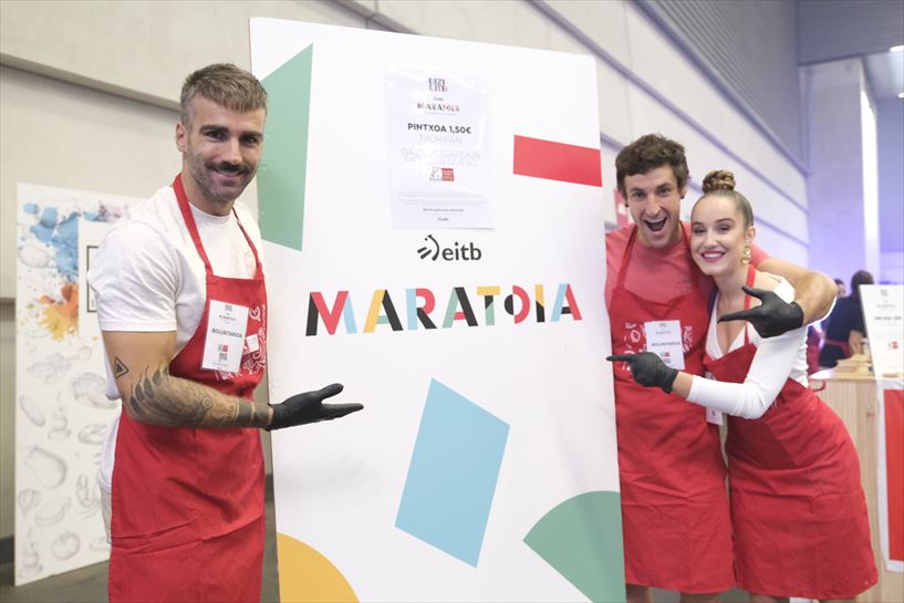 Fiesta BIZI EITB en el BEC, esta mañana. EITB Media.