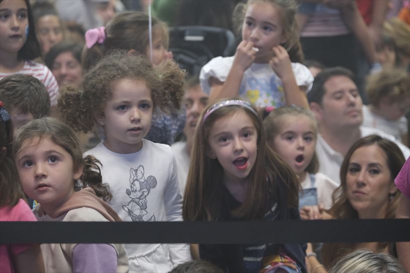 Fiesta BIZI EITB en el BEC, esta mañana. EITB Media.