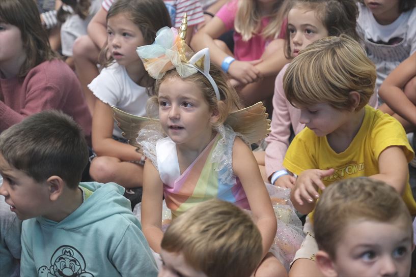 Fiesta BIZI EITB en el BEC, esta mañana. EITB Media.