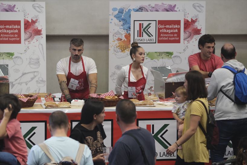 Fiesta BIZI EITB en el BEC, esta mañana. EITB Media.