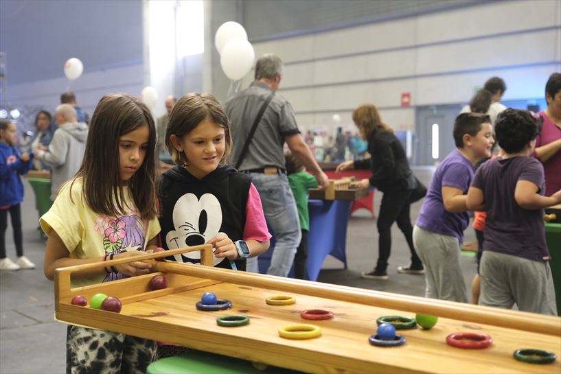 Fiesta BIZI EITB en el BEC, esta mañana. EITB Media.