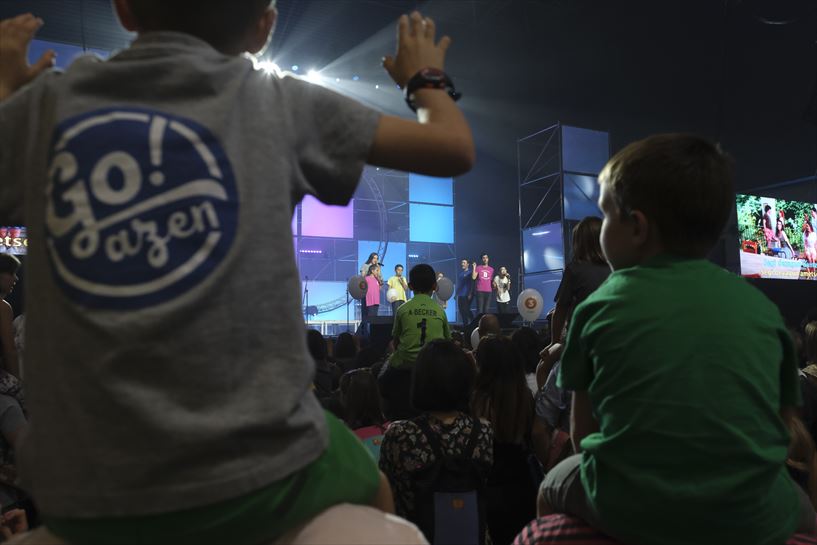 Go!azen en la fiesta BIZI EITB. EITB Media