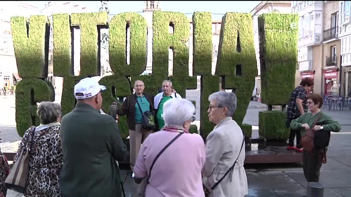 Gasteiz. EITB Mediaren bideo batetik ateratako irudia.