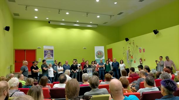 Presentación de Colectivo de Independientes de Tudela, hoy. @ContigoZurekin