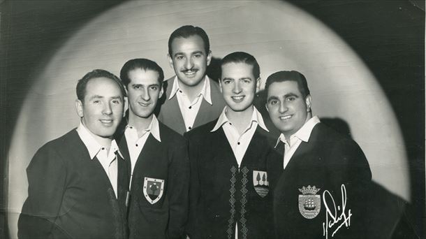 Los Xey, en Argentina en 1947