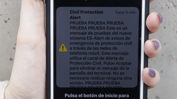 No te asustes si te llega este aviso al móvil: así es el nuevo sistema de  alertas oficial