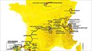 Recorrido exigente en el comienzo de la carrera del Tour de Francia del 2023