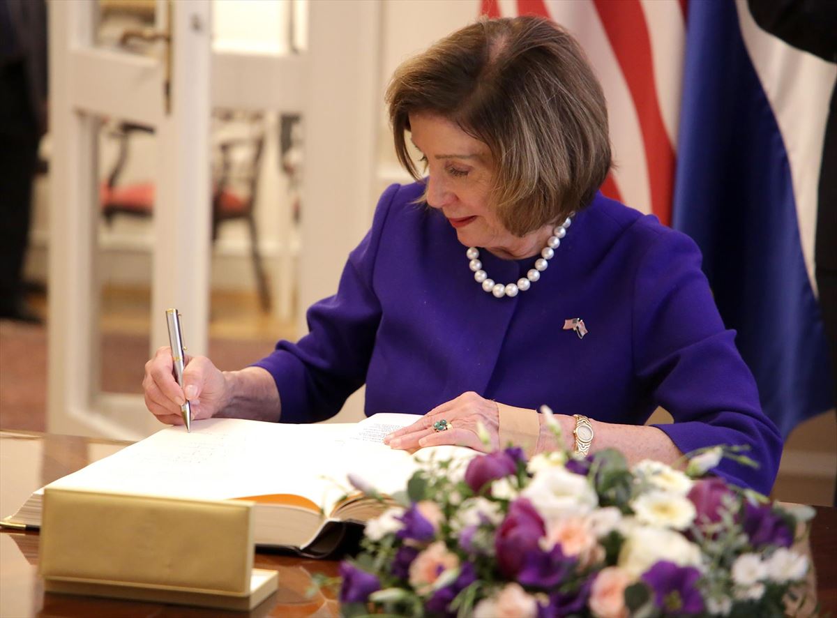 Nancy Pelosi. Foto: EFE.