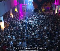 Desalojan una fiesta de Halloween en Sevilla, con 13 menores atendidos por los servicios de emergencias