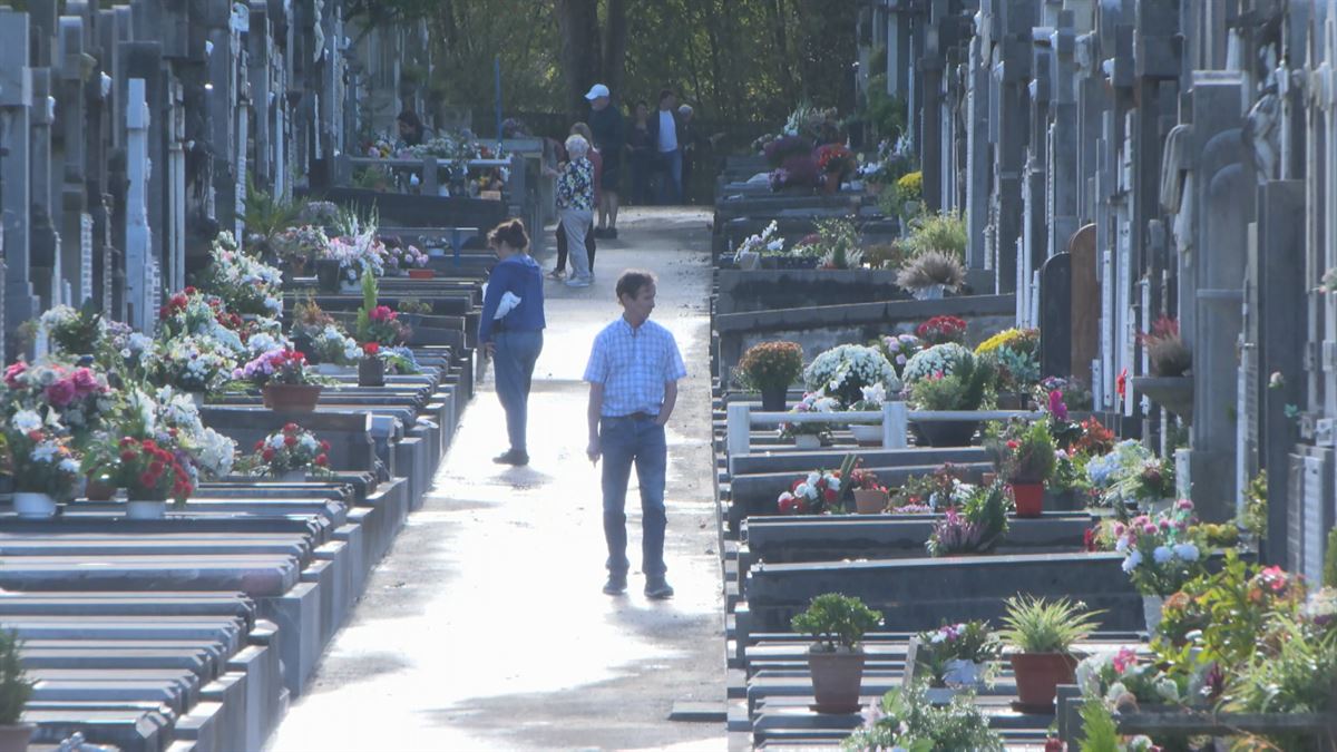Cementerio de Polloe. Imagen obtenida de un vídeo de EITB Media.