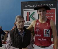 Iker Vicente, ganador del Torneo Izar Berriak