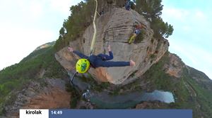 Pou anaiek Mijaresko gailurrera igo eta amildegira salto egin dute