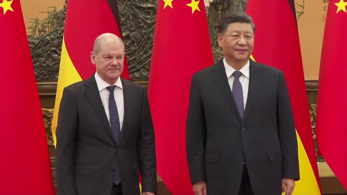 Olaf Scholz se reúne con Xi Jinping