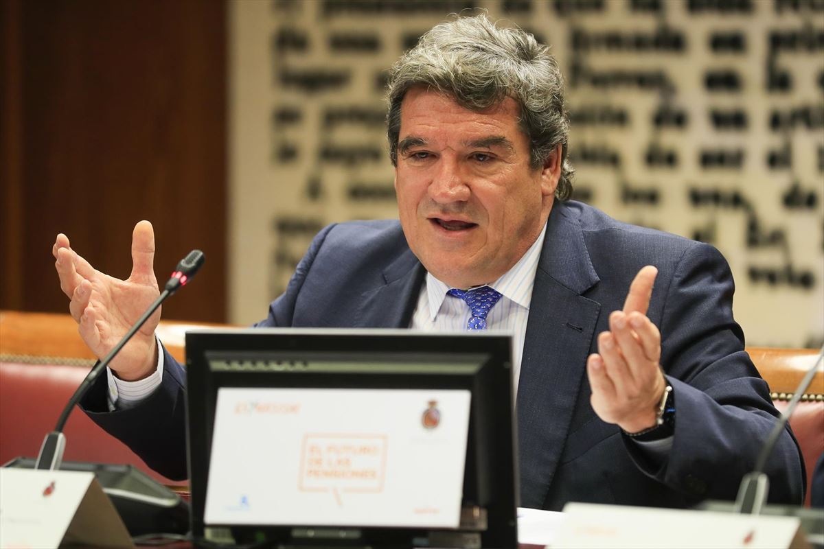 El ministro de Inclusión, Seguridad Social y Migraciones, José Luis Escrivá. Foto: EFE