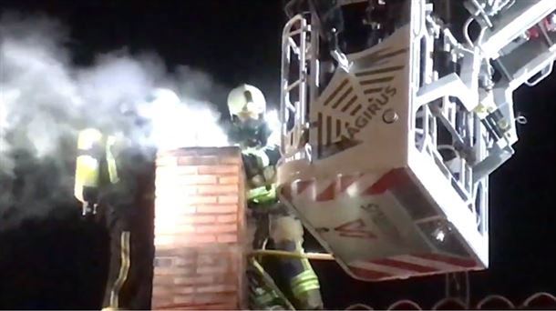 Los bomberos recomiendan mantener en buen estado las chimeneas para evitar incendios en domicilios