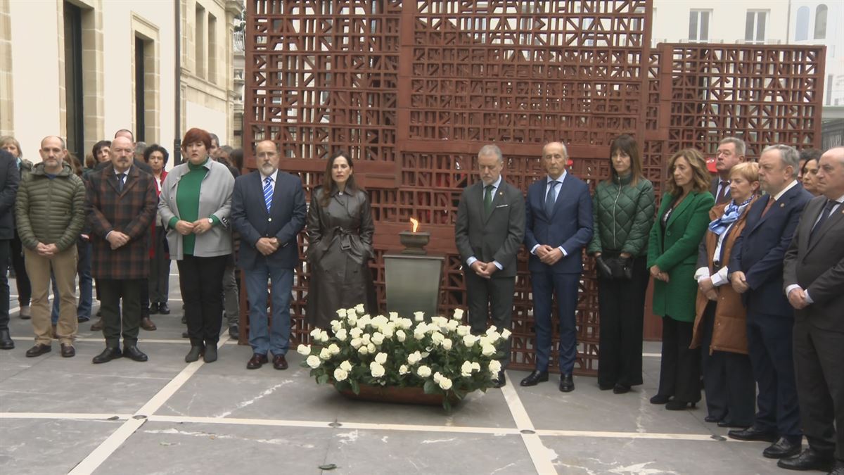 Parlamento Vasco. Imagen obtenida de un vídeo del Parlamento Vasco.