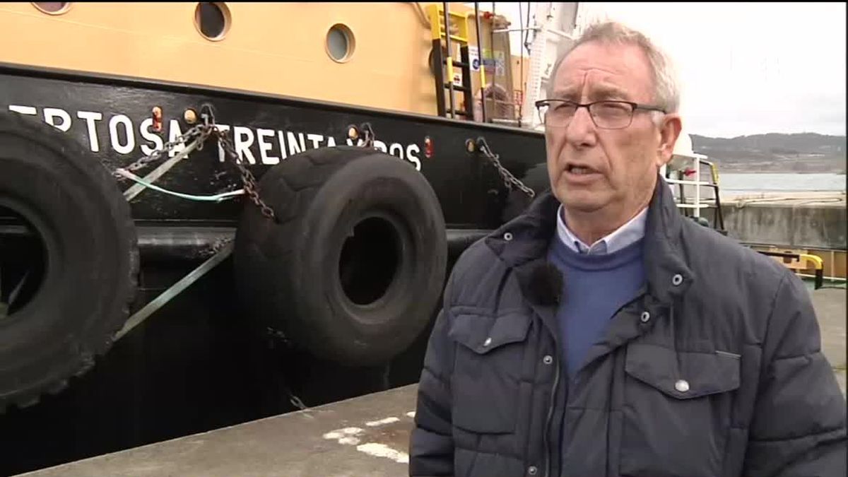 Varios remolcadores vascos participaron en las labores de rescate del Prestige