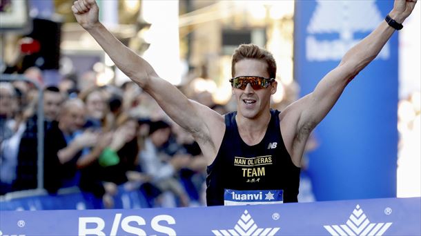 Nan Olivares, ganador. Foto: EFE