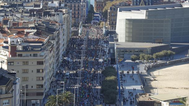 Behobia-San Sebastián 2022. Foto: EFE