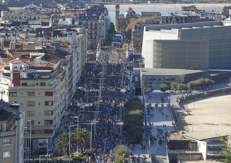 Behobia-Donostia 2022. Argazkia: EFE