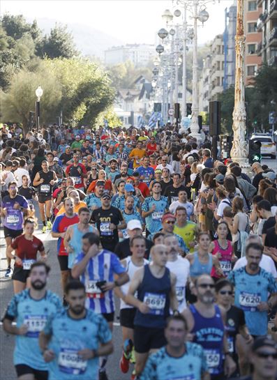 Behobia-Donostia 2022. Argazkia: EFE