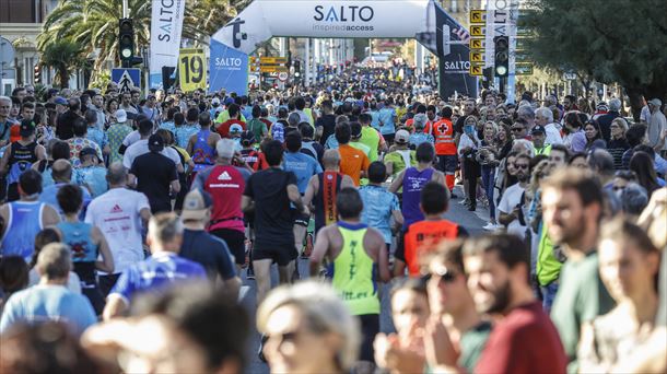 Behobia-San Sebastián 2022. Foto: EFE