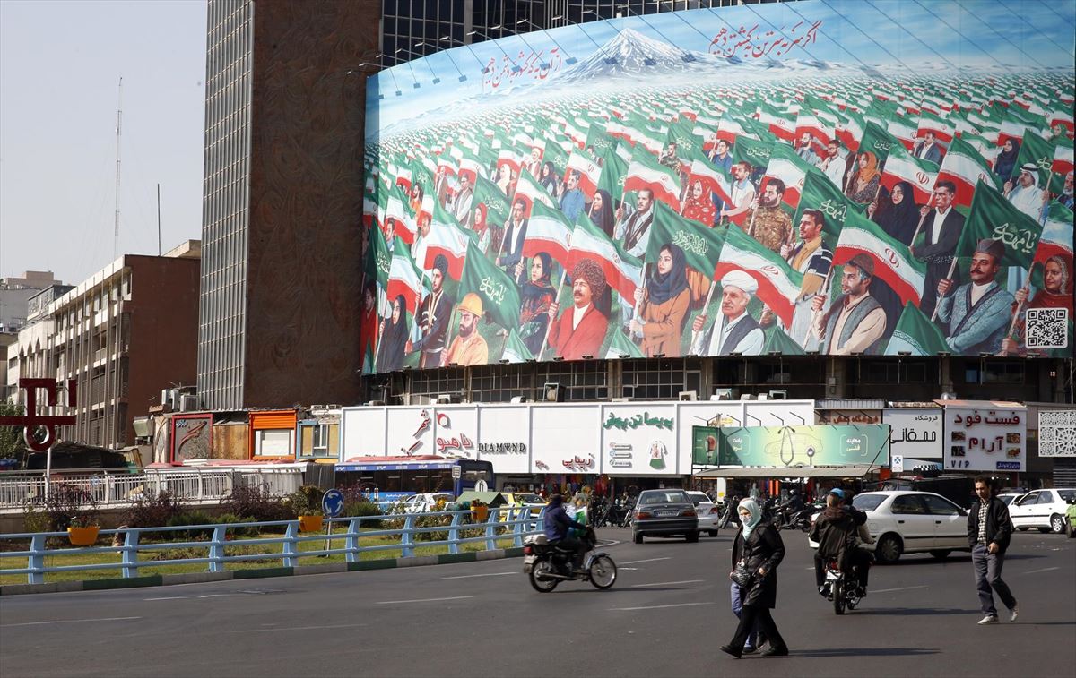 Imagen de la capital iraní, Teherán. Foto: EFE