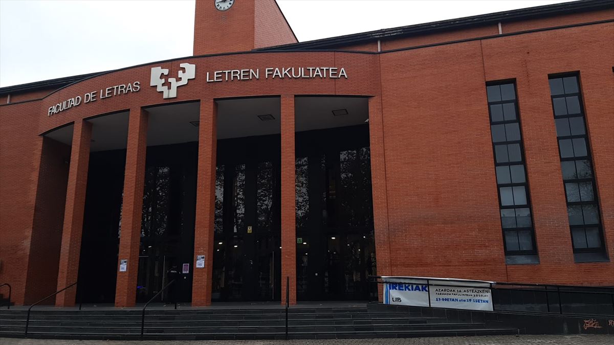 Facultad de Letras de la UPV-EHU en Vitoria-Gasteiz. Imagen: EITB