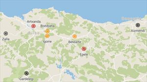 Horrela geratuko da EAEko zabortegien mapa