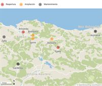 Así queda el mapa de los vertederos de Euskadi