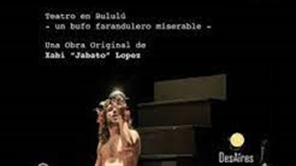 Xabier "Jabato" López representa su particular Dyonisos en la sátira "Apotheosis Buffo"