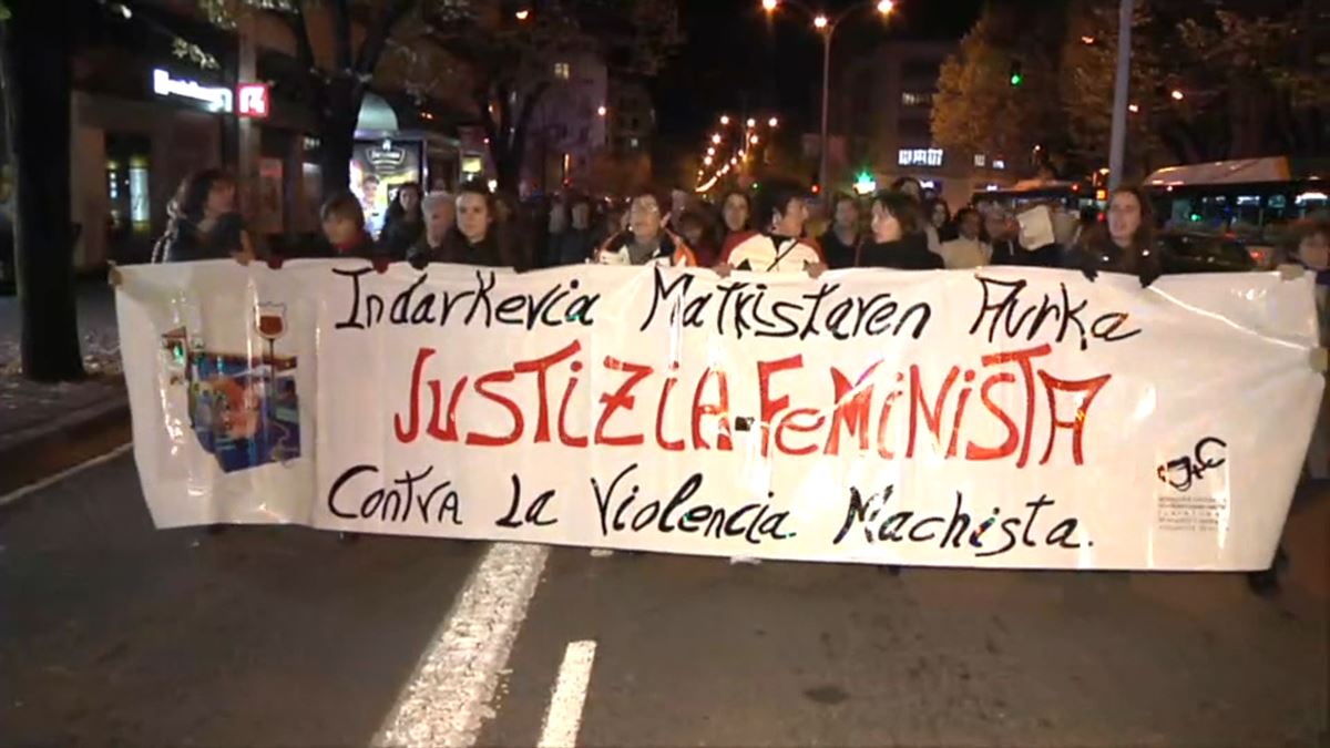 Pamplona se vuelve a sumar a la ola contra la violencia machista