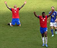 Costa Rica logra una sufrida victoria ante Japón (0-1)