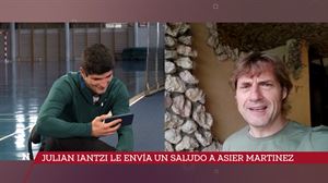 El atleta Asier Martínez, gran seguidor de ''El Conquis'': Julian Iantzi le ha enviado un mensaje