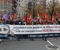 Metaleko sindikatuek afiliatuei helaraziko diete Eusko Jaurlaritzaren hitzarmen proposamen berria