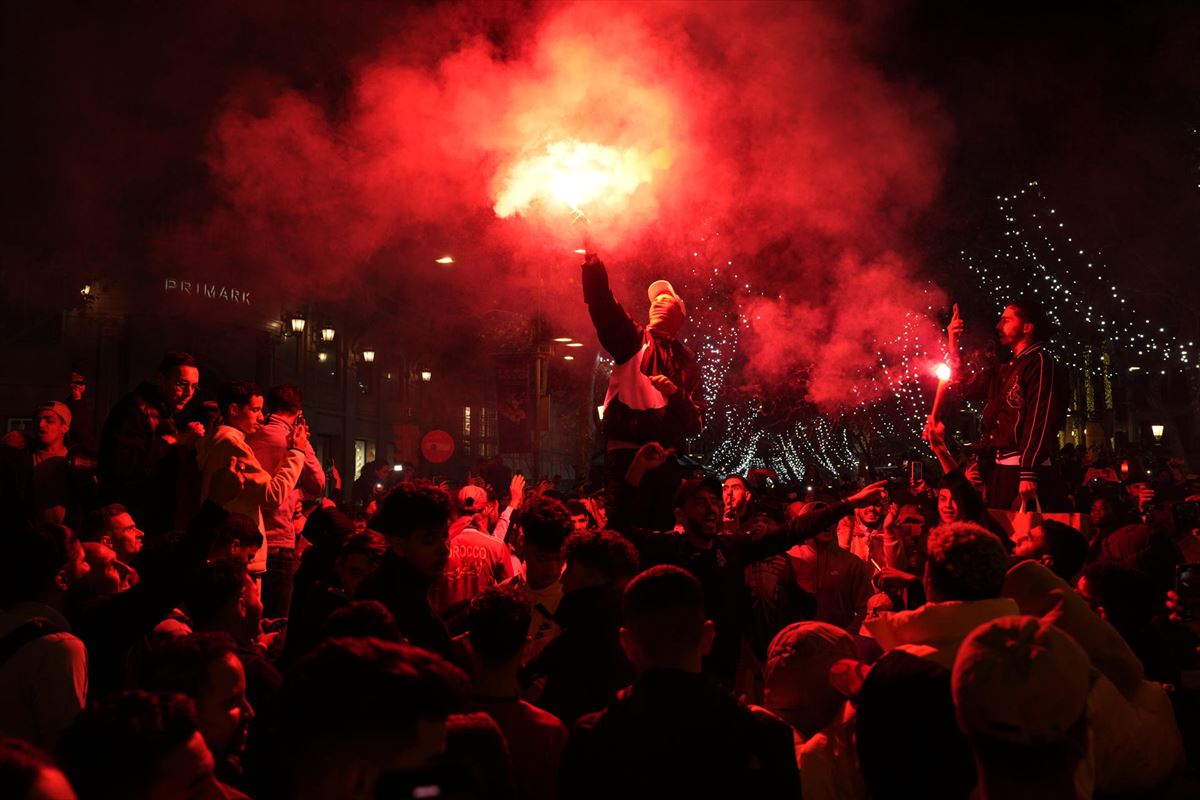 Celebración marroquí en Barcelona.