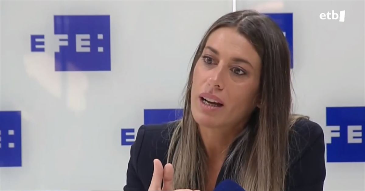 Miriam Nogueras, JxCateko diputatuta.